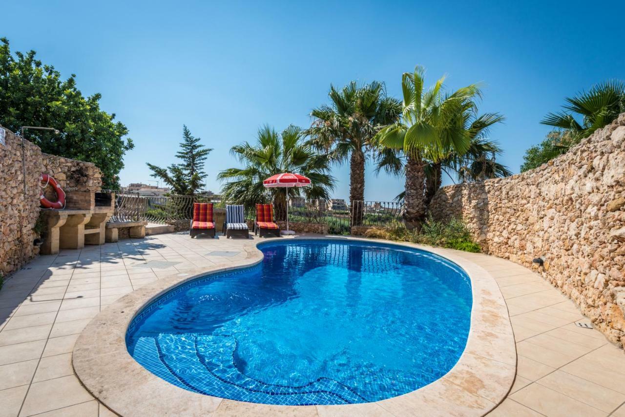 Sunset - Holiday Farmhouse With Large Private Pool In Island Of Gozo Nadur Buitenkant foto